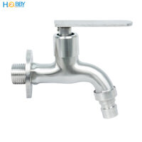 Vòi xả hồ cấp nước máy giặt xả rửa sàn inox 304 Hobby home decor VIN2 - Xả dài-cấp nước máy giặt