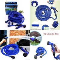 Vòi xịt dãn nở Magic Hose 15m-Vòi xịt rửa xe máy xe đạp ,xe ô tô sân vườn,tưới nước tiện dụng có chế độ co giãn