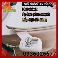 Vòi xịt gắn bồn cầu MINA. Bidet Công nghệ Nhật Bảo hành đổi mới trong 36 tháng. Giúp vệ sinh sạch sẽ không dùng giấy. Vòi xịt rửa vệ sinh thông minh Vòi xịt rửa thông minh Voi xit rua ve sinh thong minh Vòi xịt vệ sinh