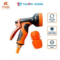 Vòi Xịt Nước Đa Năng Tăng Áp Tưới Cây, Rửa Xe 6 Tia Kapusi Japan K-8814  Bảo Hành 12 Tháng