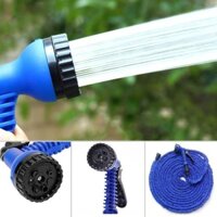 Vòi xịt nước thông minh giãn nở 15m Magic Hose - Vòi nước rửa xe tưới cây tự động giãn dài khi bơm nước vào