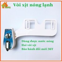 Vòi Xịt Rửa Vệ Sinh. Bidet Mina. Dùng Được Nước Nóng. Công Nghệ Nhật BH đổi mới 36 tháng.Gắn Bồn Cầu