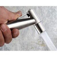 Vòi xịt vệ sinh bồn cầu chất liệu inox 304, bền, rẻ