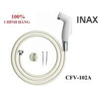 Vòi Xịt vệ sinh bồn cầu, Toilet Inax CFV-102A [Chính hãng] chất liệu nhựa lõi van đồng. Bảo hành chính hãng 2 năm