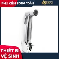 Vòi Xịt Vệ Sinh Đầu Phun SUS 304 - Tay Bóp Dương Được Lắp Ở Bồn Rửa Tay & Rửa Chén & Bồn Cầu