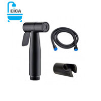 Vòi Xịt Vệ Sinh Inox 304 Sơn Tĩnh Điện Đen LEICA LC-PK18