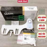 Vòi xịt vệ sinh nắp bồn cầu thông minh Bidet BH 3 năm đổi lỗi 45 ngày, không dùng điện