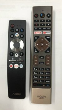 VOICE REMOTE AQUA – Điều khiển tivi Aqua giọng nói chính hãng, remote aqua smart TV thông minh