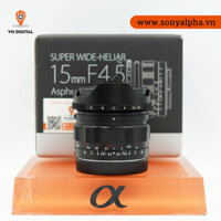 Voigtlander 15mm F4.5 Super Wide Heliar aspherical Sony FE Cũ