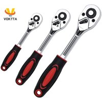 VOKTTA 1/4 "3/8" 1/2 "inch Cờ lê bánh cóc mở rộng Cờ lê ổ cắm bánh cóc kính thiên văn Tấm công cụ bánh cóc Xử lý bánh cóc Công cụ cờ lê