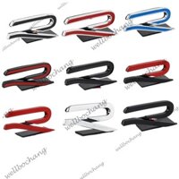Volkswagen 3d Kim Loại Volkswagen Mới R Miếng Dán Golf 8 R Lưới Tản Nhiệt Trước Logo Bên Huy Hiệu Thân Xe Phía Sau Huy Hiệu Miếng Dán