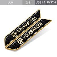 Volkswagen Magotan B8 CC Lavida plus Tiguan Passat Trang trí sáng tạo độc đáo Kim loại Logo xe Nhãn dán thân xe