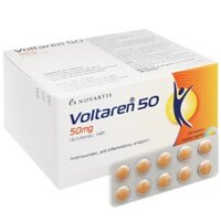 Voltaren 50mg giảm đau kháng viêm xương khớp 10 vỉ x 10 viên