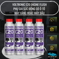 VOLTRONIC E20 ENGINE FLUSH là phụ gia tẩy rửa và làm sạch bên trong động cơ trước khi chúng ta thực hiện thay dầu nhớt