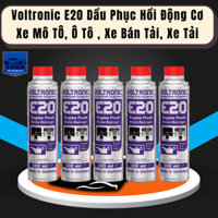 VOLTRONIC E20 ENGINE FLUSH là phụ gia tẩy rửa và làm sạch bên trong động cơ trước khi chúng ta thực hiện thay dầu nhớt