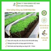 Vòm luống trồng rau Combo 20 vòm DAIM Nhật Bản Lõi thép bọc nhựa phủ nylon, lưới, vải bảo vệ rau
