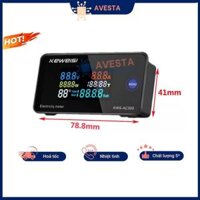 Vôn kế điện tử đồng hồ đo công suất điện áp dòng điện 20A 100A 6 thông số chất lượng cao Avesta