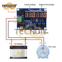 Vôn Kế Kiểm Tra Dung Lượng Pin XH-M241 DC 7V-80V