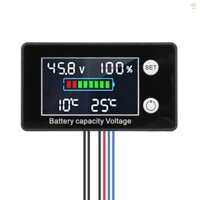 Vôn Kế Kỹ Thuật Số 9V-100V Có Màn Hình LCD Hiển Thị Chuyên Dụng Cho Pin Lithium