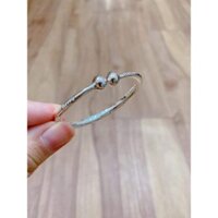 vòng bac chạm khắc cho bé và mẹ