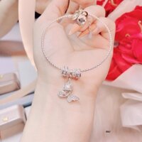 vòng bạc mix charm-HP0111 BẠC THẬT