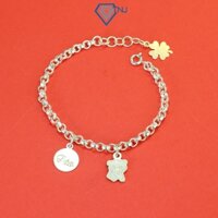 Vòng bạc trẻ em, lắc cho bé khắc tên theo yêu cầu LTT0095 - Trang Sức TNJ