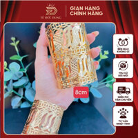 Vòng bản chiếc lá hai đầu kim tiền sang trọng