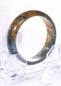 Vòng băng ngọc thủy tảo huyết mệnh hỏa, mộc - Ngọc Quý Gemstones - Ni 56
