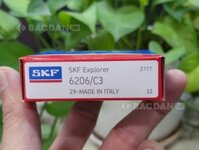 Vòng bi bạc đạn 6206 SKF chính hãng - 6206C3