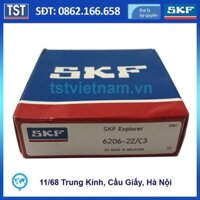 VÒNG BI BẠC ĐẠN SKF CHÍNH HÃNG 6206-2Z/C3