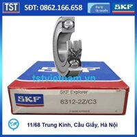 VÒNG BI BẠC ĐẠN SKF CHÍNH HÃNG 6312-2Z/C3