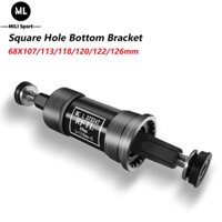 Vòng Bi Kín Hình Vuông Cho Xe Đạp BB 68x110 / 113 / 115 / 117 / 118 / 120 / 120 / 122 / 124 / 126 / 127mm BC 1.37 * 24T