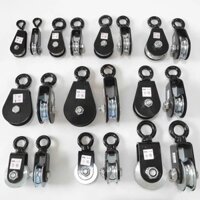 Vòng bi ròng rọc bánh xe thép cộng với Vòng dày loại ròng rọc Mini nâng thể dục ròng rọc cáp treo nhà kính im lặng OYBD