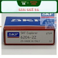 Vòng Bi SKF 6204-2Z/C3 Chính Hãng - Vòng Bi Cầu SKF Tốc Độ Cao, Chịu Nhiệt Tốt