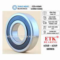 Vòng bi Thảo Ngọc bạc đạn tròn 6312 nắp phớt cao su ETK hàng CHÍNH HÃNG
