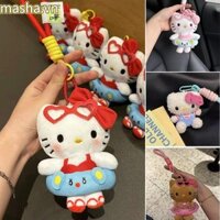Vòng Bơi Mèo Kitty Mặt Dây Chuyền, Sang Trọng Cặp Đôi Quà Tặng Blush Bikini Hello Kitty Búp Bê Móc Khóa, Hoạt Hình Sáng Tạo Treo Túi Trang Trí Mặt Dây Chuyền Túi Phụ Kiện