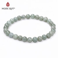 Vòng cẩm thạch nước ngọc hạt 6mm mệnh hỏa, mộc - Ngọc Quý Gemstones