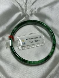 Vòng Cẩm Thạch Sơn Thuỷ Liền Khối Kiểm Định PNJ NI 48 HANMYNGHE