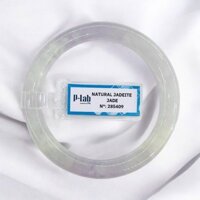 Vòng Cẩm Thạch Trắng Ánh Tím Ni 54 Kèm Kiểm Định Mã 285409 - Ngọc Trai Trường Thịnh