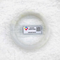 Vòng Cẩm Thạch Trắng Bạch Ngọc Type A Ni 54 Kèm Kiểm Định Mã 763525 - Ngọc Trai Trường Thịnh