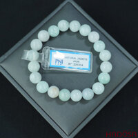 Vòng cẩm thạch trắng lí 9mm