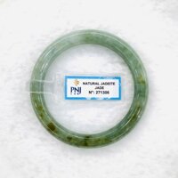 Vòng Cẩm Thạch Type A Bản Hẹ Ni 54 Kiểm Định Mã 271306 - Ngọc Trai Trường Thịnh