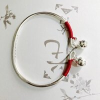 Vòng Chân Bạc Sterling Vòng Chân 999 Nữ Trưởng Thành Người Lớn Bạc Nguyên Chất Handmade Bạc Trang Sức Chắc Chắn Vòng Chân Vòng Tay Chuông20250324
