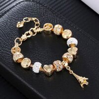Vòng charm mạ vàng 14k