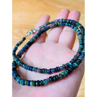 Vòng Choker đeo cổ đá opal bắt lửa đẹp.