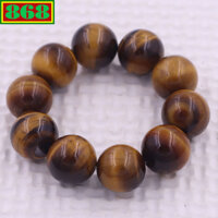 Vòng chuỗi đeo tay đá mắt hổ vàng đen, từ 6 ly đến 16 ly, 108 hạt, vòng tay chuỗi hạt, vòng tay hạt chuỗi