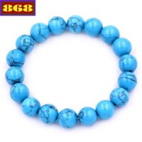 Vòng chuỗi đeo tay san hô xanh biển sọc