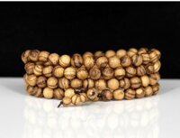 Vòng Chuỗi Hạt Đeo Tay Gỗ Trầm Hương 108 Hạt