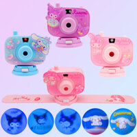 Vòng chụp ảnh Kuromi Cinnamoroll, vòng tay trẻ em, đồ chơi phát sáng cho bé gái, máy chiếu cho trẻ mới biết đi