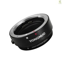 Vòng chuyển đổi YONGNUO EF-EOSM II Bộ chuyển đổi ống kính lấy nét tự động Vòng gắn Camera Điều khiển khẩu độ điện tử Chống nước Tương thích với ống kính Canon EF sang Canon EOS M2 / M Came-211
